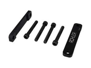 Supports d'adaptateur d'étrier de frein mise à niveau avant vers un disque de 350 mm. Porsche 996TT / 996 C4S - 3604109601 - AP996TT425, AP-996TT-425